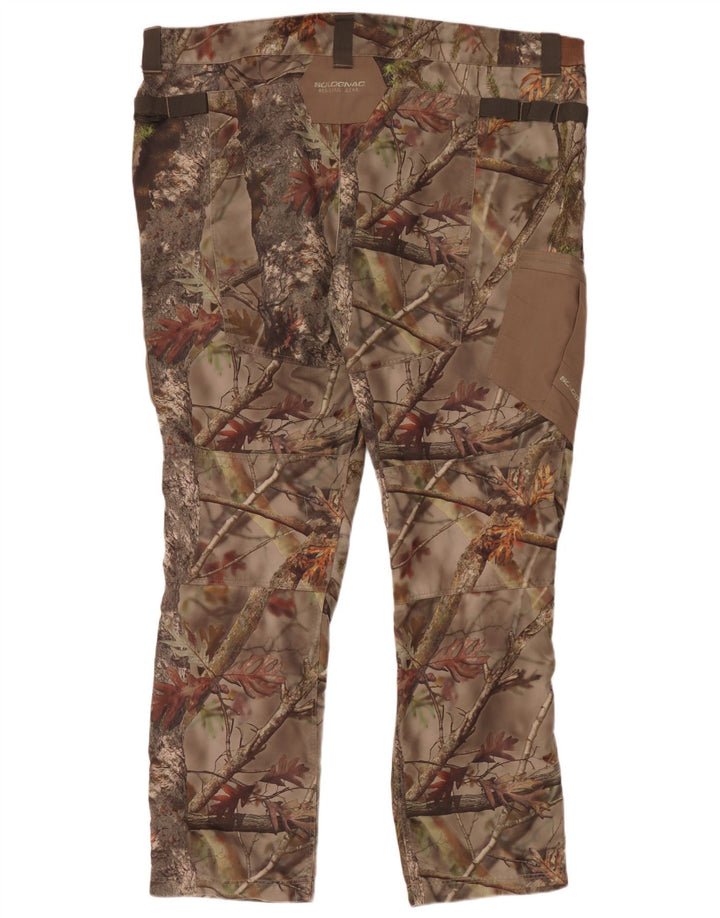Solognac Herre Slim Cargo Bukser W48 L34 Flerfarvet Camouflage