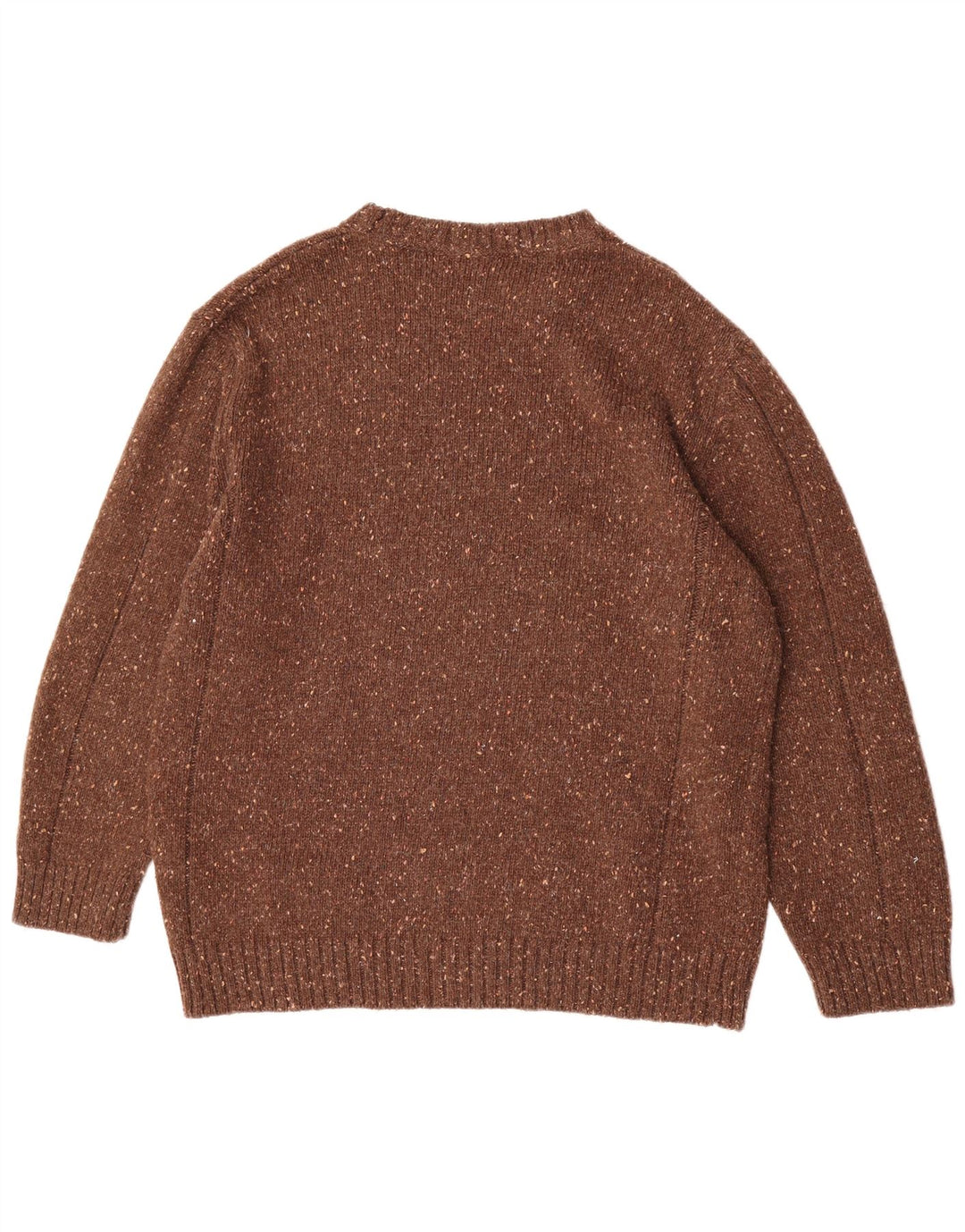 Camel Active Herre Crew Neck Jumper Sweater XL Brun Flecked