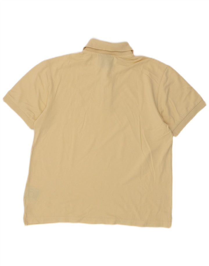 DIADORA Poloshirt til mænd Medium gul bomuld