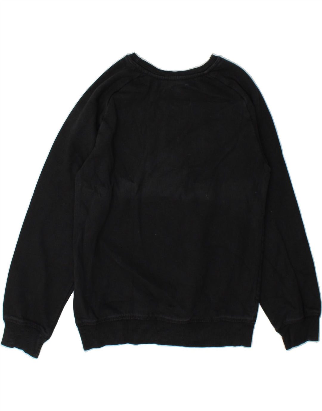 LEVI'S Boys Graphic Sweatshirt Jumper 11-12 Years XL Black Cotton Vintage Levi's and Second-Hand Levi's from Messina Hembry 