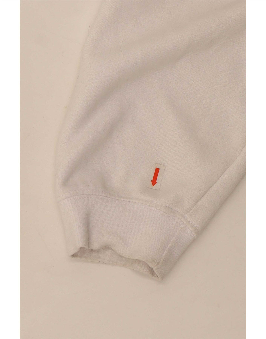 Fila Herre Grafisk Sweatshirt Jumper Stor Hvid Bomuld