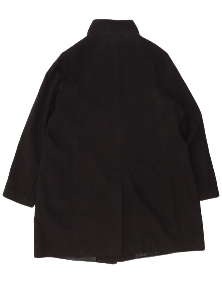 Marks & Spencer Dame Overfrakke UK 20 2XL Sort Polyester