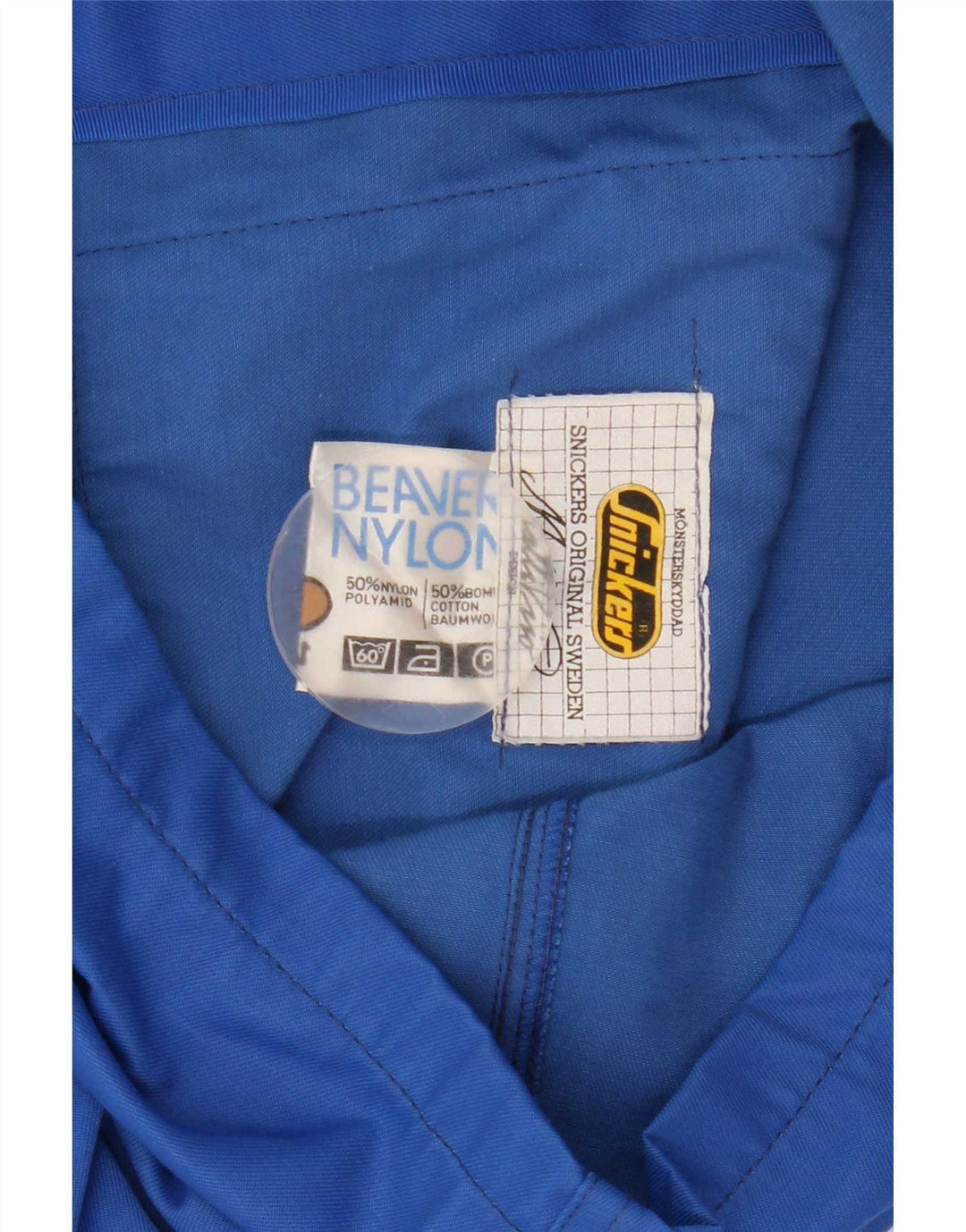 Snickers Dame Crop Bomber Jacket IT 48 XL Blå Nylon