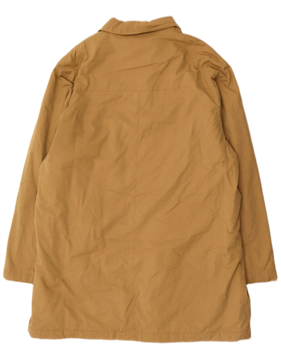 Marks & Spencer Herre Overfrakke UK 42 XL Brun Bomuld