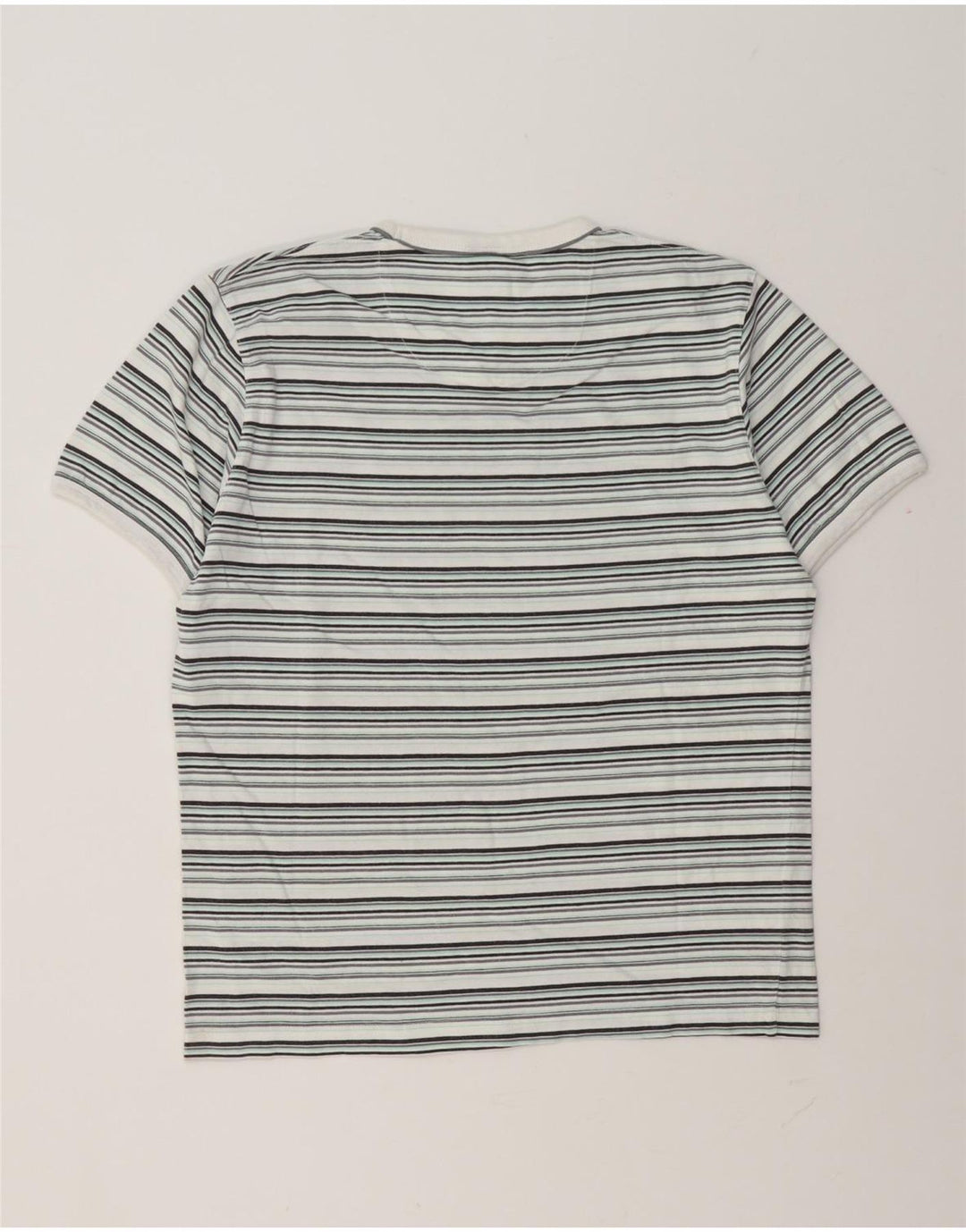 Nike Herre T-shirt Top Medium Flerfarvet Stribet