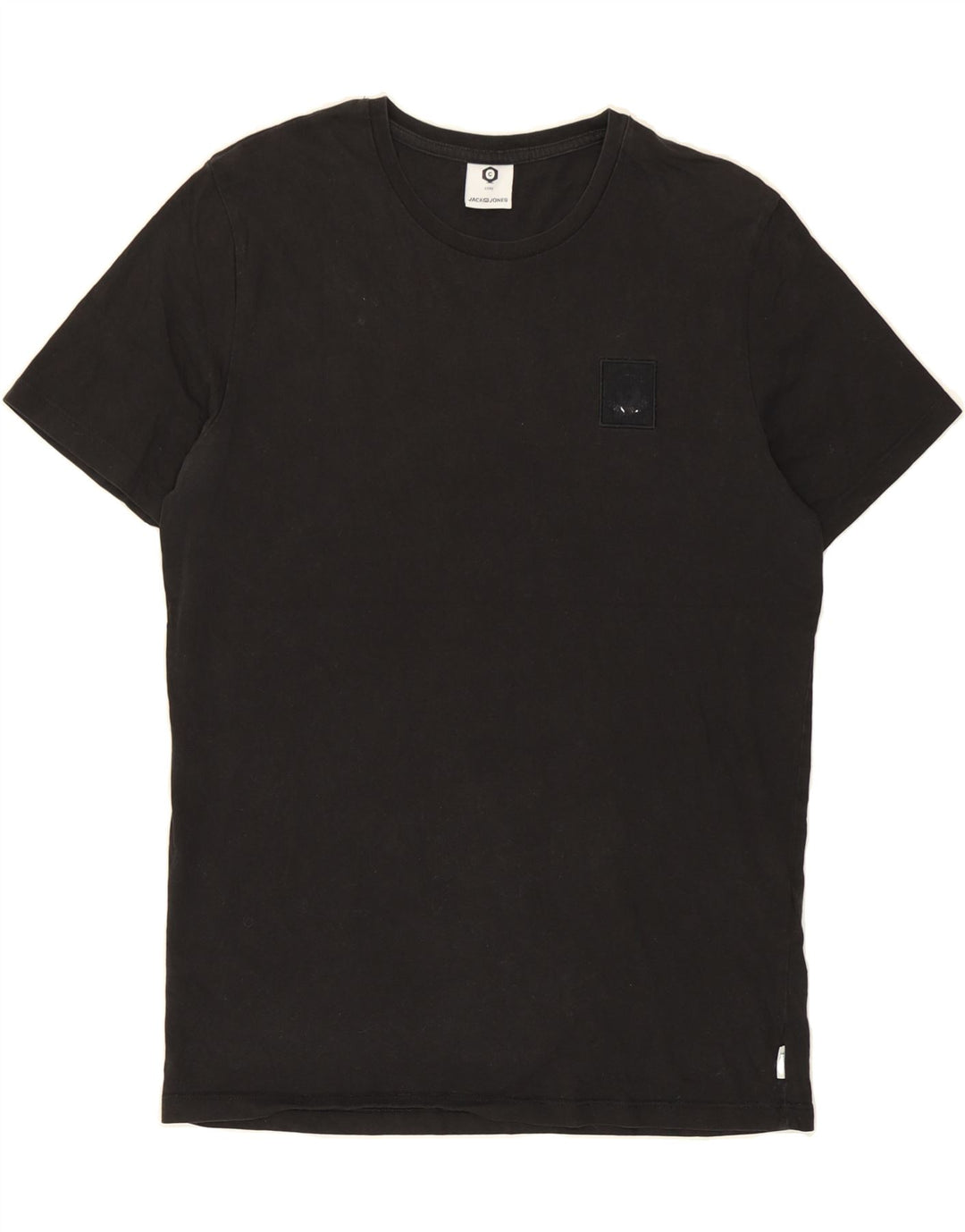 JACK & JONES Mens T-Shirt Top Large Black Cotton Vintage Jack & Jones and Second-Hand Jack & Jones from Messina Hembry 