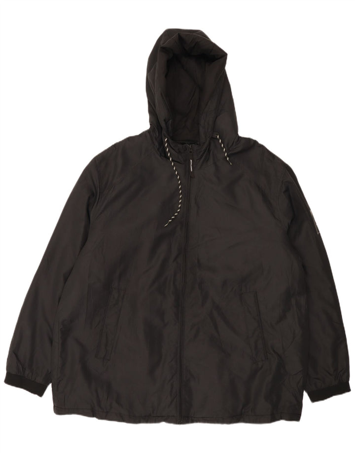 Jack & Jones Herre Hætte vindjakke UK 42 XL Sort Polyester