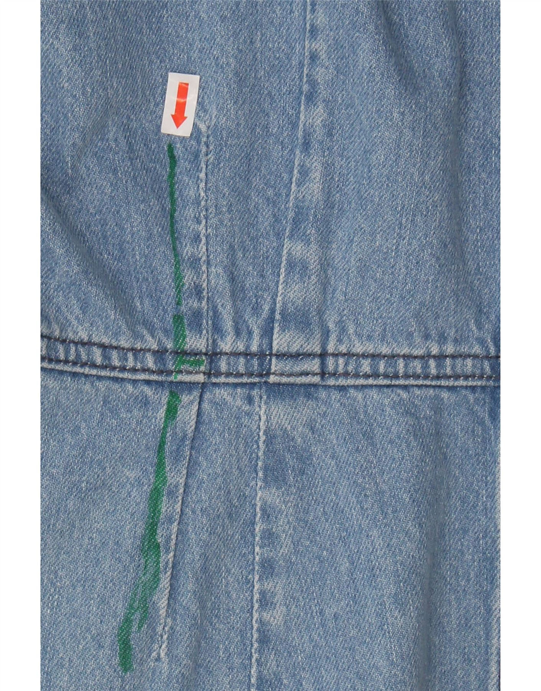 MUSTANG Womens Oversized Denim A-Line Dress EU 36 Small Blue Cotton
