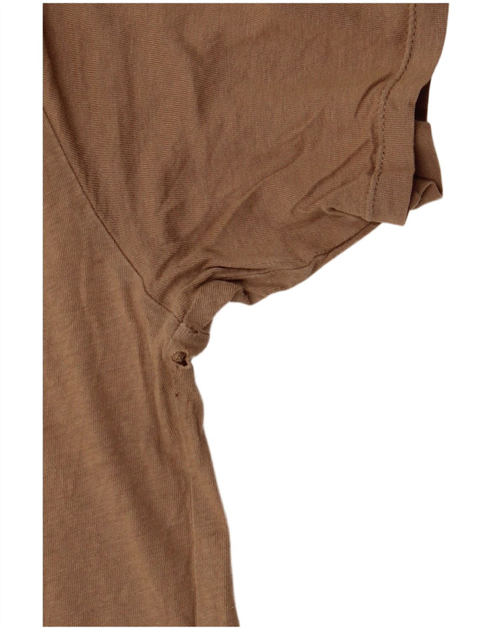Puma Herre grafisk T-shirt top lille brun bomuld