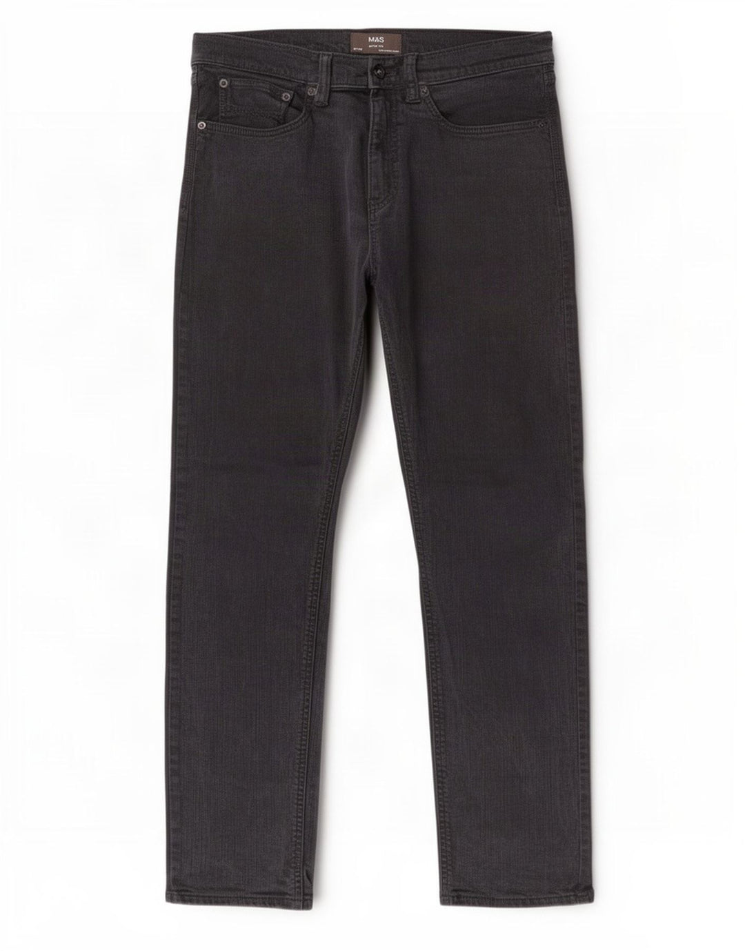 Marks & Spencer Herre Slim Jeans W32 L31 Sort Bomuld