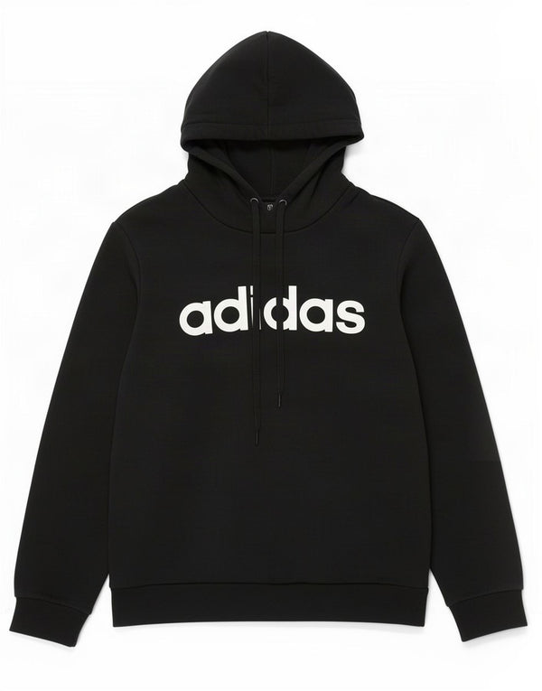 Adidas Graphic Hoodie Jumper UK 20/22 XL Sort Bomuld