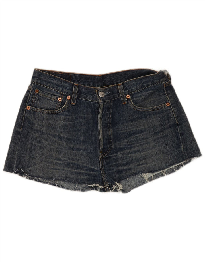 Levi's Womens 501 denimshorts W30 Medium Blue Bomuld
