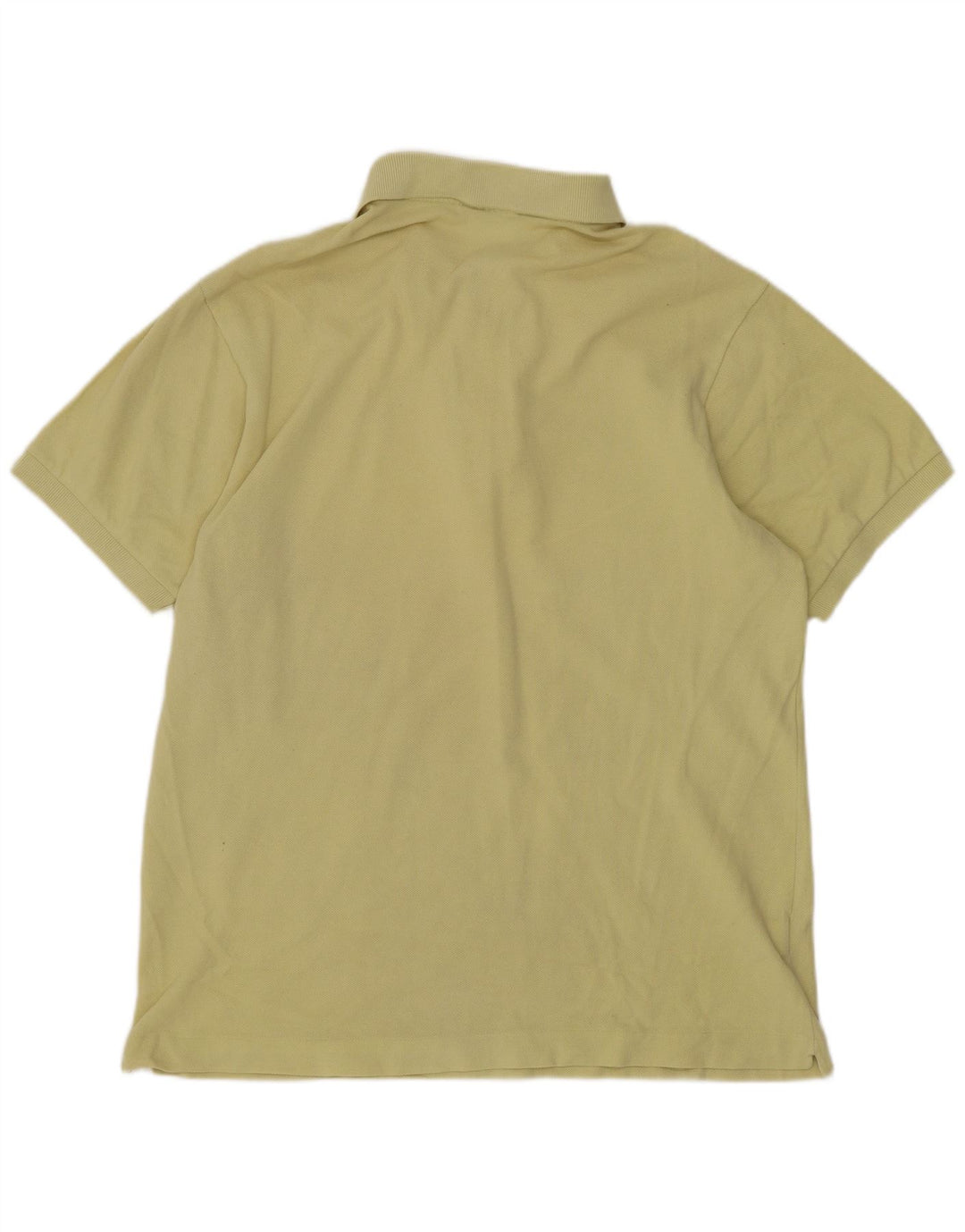 Lacoste Herre Regular Fit Polo Shirt Størrelse 4 Medium Gul Bomuld