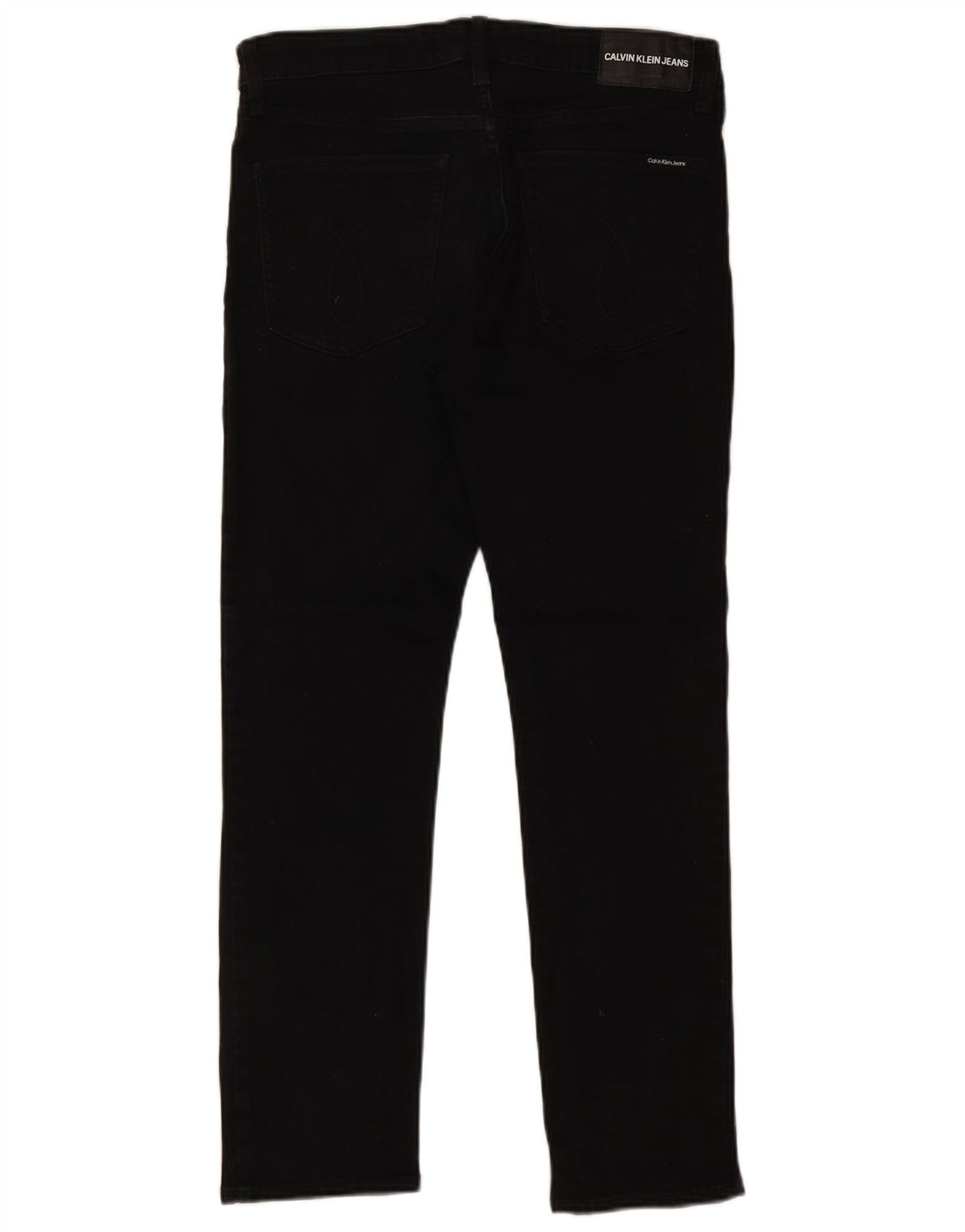 Calvin Klein Herre Slim Jeans W31 L30 Sort Bomuld