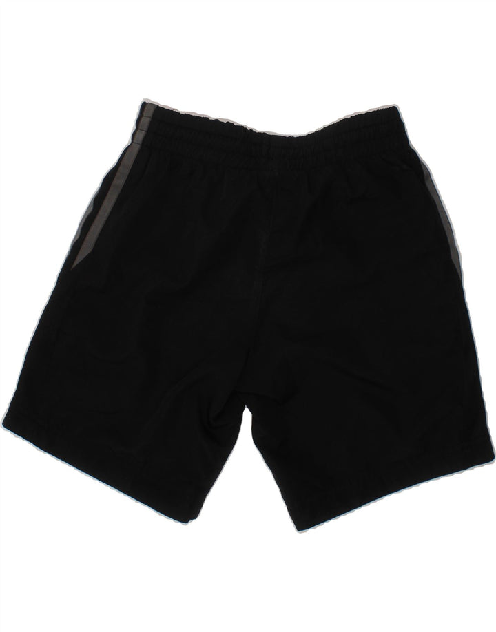 ADIDAS Boys Climalite Graphic Sport Shorts 7-8 Years  Black Polyester Vintage Adidas and Second-Hand Adidas from Messina Hembry 