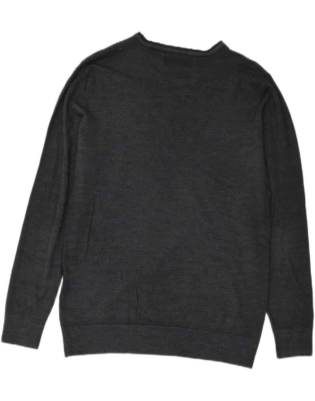 REPLAY Womens Crew Neck Jumper Sweater UK 18 XL Grey Wool Vintage Replay and Second-Hand Replay from Messina Hembry 