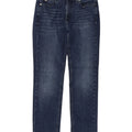 CALVIN KLEIN Womens Straight Jeans W29 L27 Blue Cotton