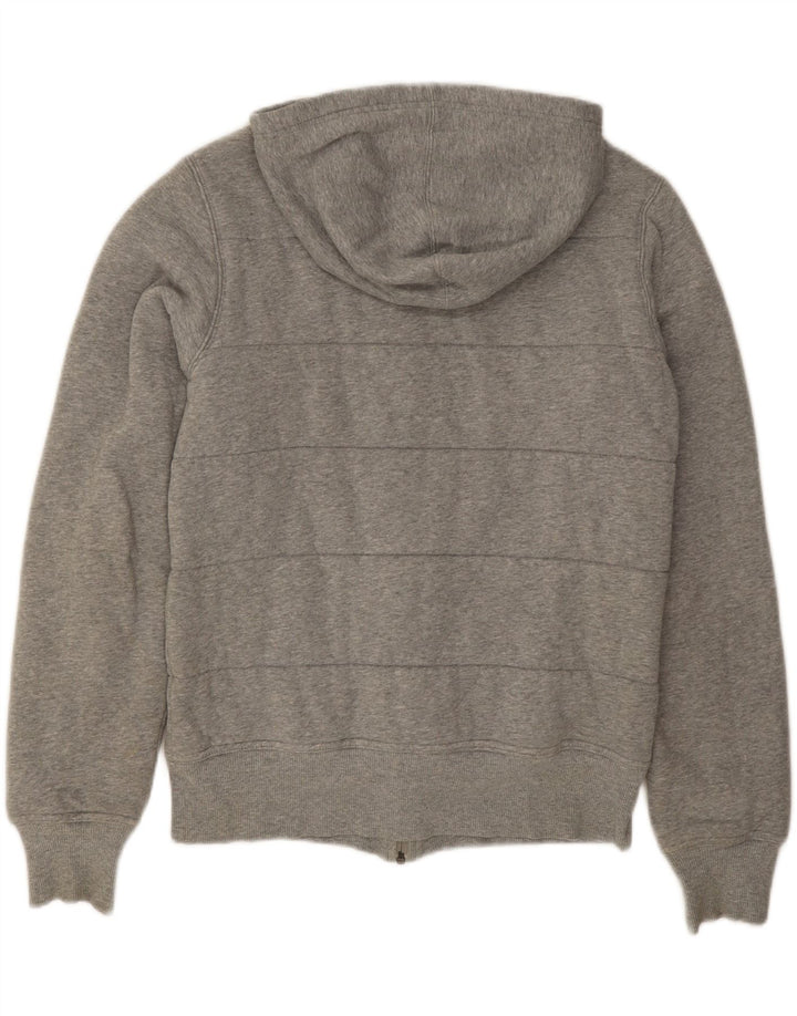 NIKE Mens Zip Hoodie Sweater Small Grey Vintage Nike and Second-Hand Nike from Messina Hembry 