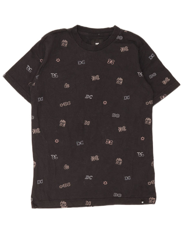 DC Boys Grafisk T-Shirt Top 13-14 år Stor sort bomuld