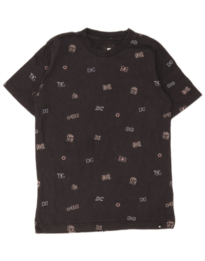 DC Boys Grafisk T-Shirt Top 13-14 år Stor sort bomuld
