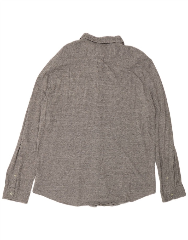 Ralph Lauren Herreskjorte XL Grå Flecked Bomuld