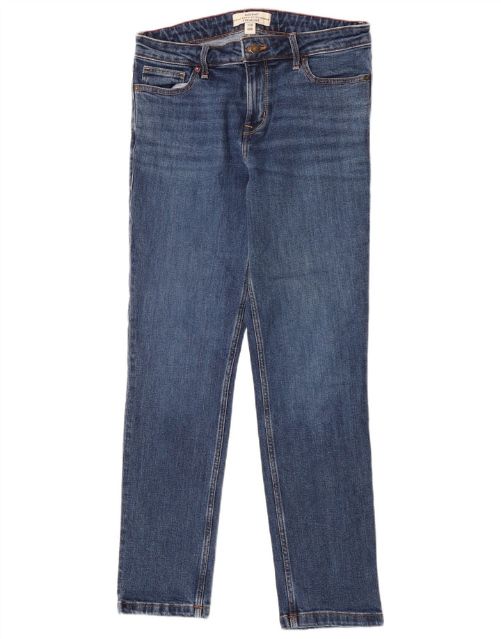 White Stuff Dame Straight Jeans UK 12 Medium W30 L30 Blå Bomuld