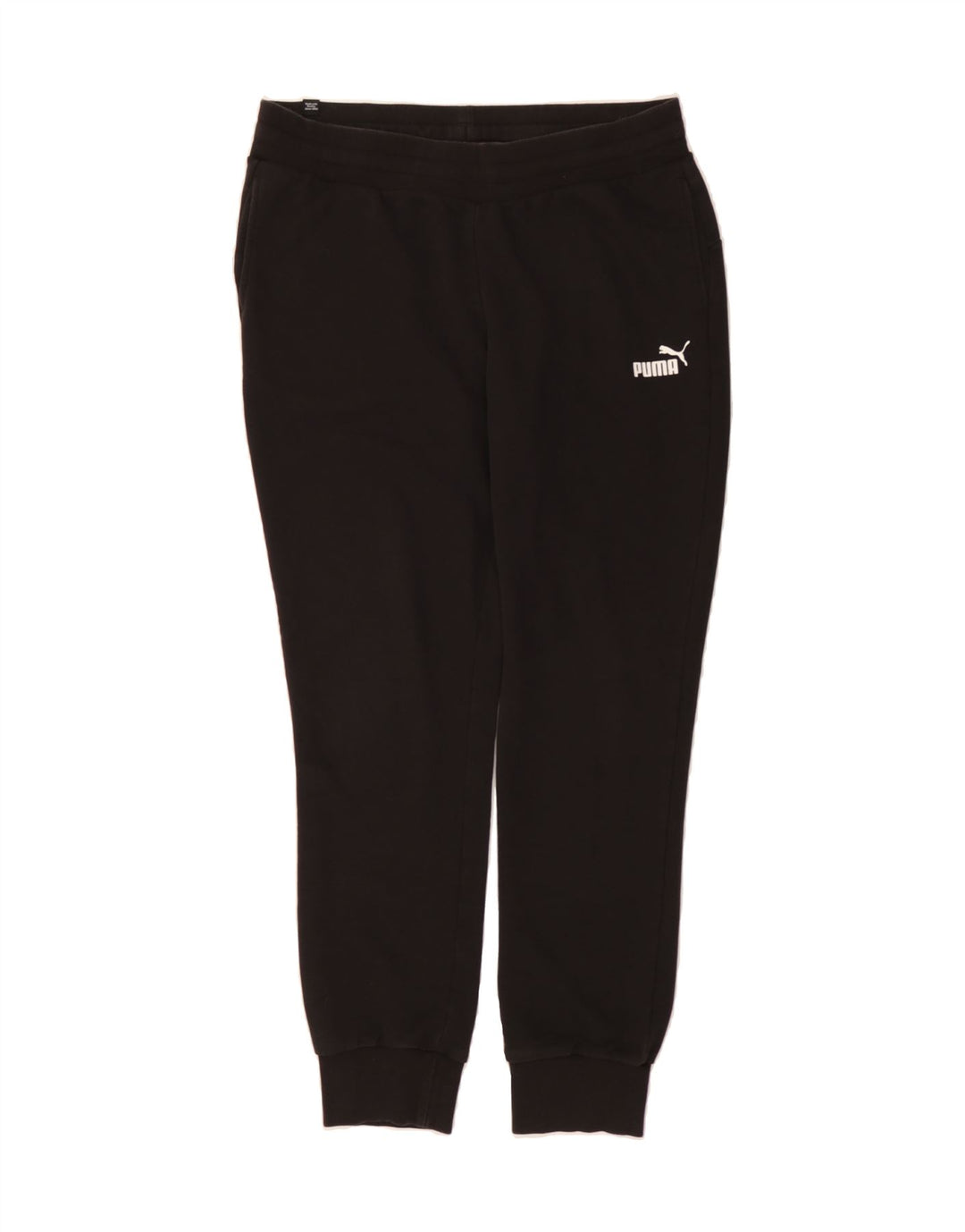 PUMA Womens Tracksuit Trousers Joggers UK 14 Large  Black Vintage Puma and Second-Hand Puma from Messina Hembry 
