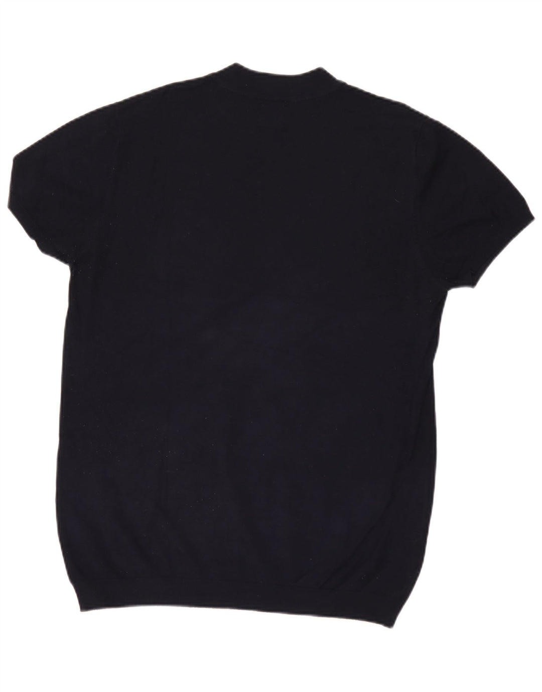 Zara Herre T-Shirt Top Stor Marineblå