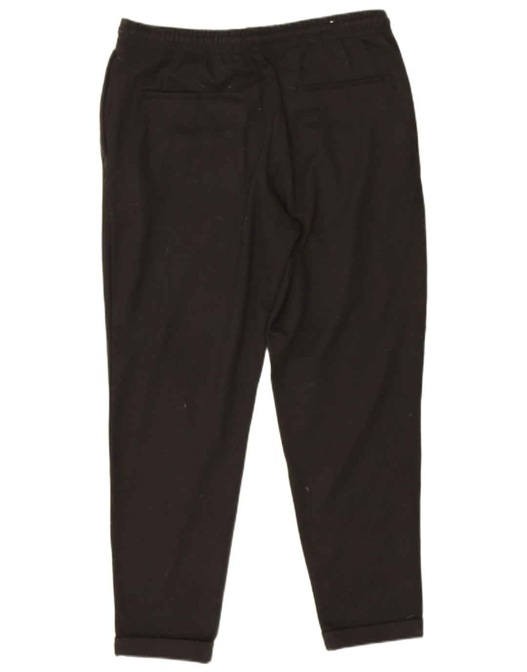 Zara Herre Tapered Chino Bukser Large W32 L28 Sort Polyester