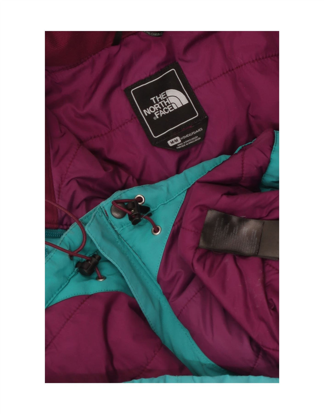 The North Face Dame Hyvent Windbreaker Jacket UK 14 Medium Turkis
