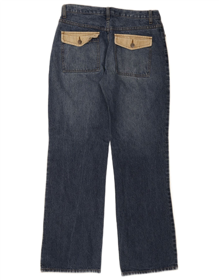 Identiske Bootcut-jeans til mænd W33 L34 Beige Colourblock Bomuld