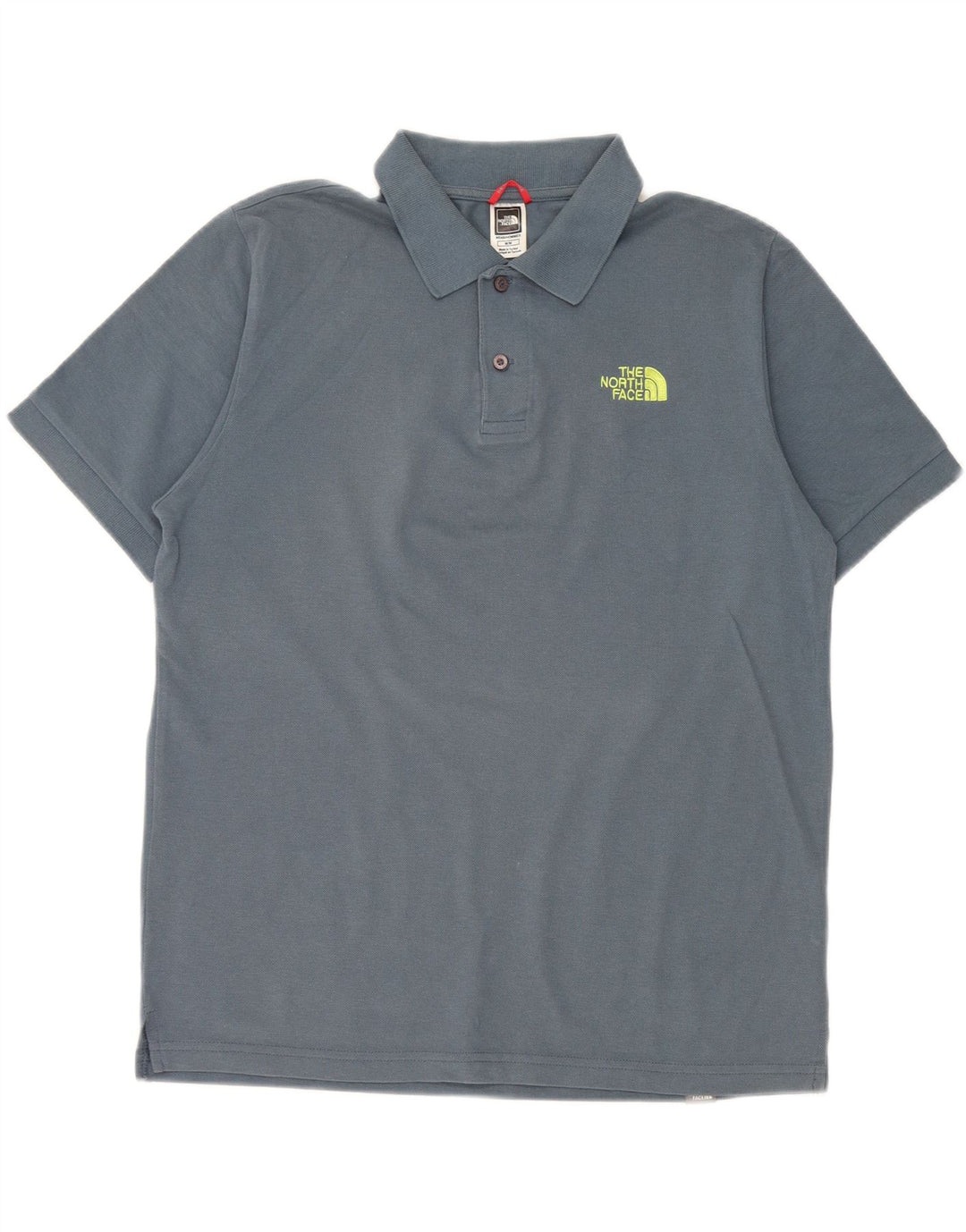 The North Face herre poloshirt mellemblå bomuld