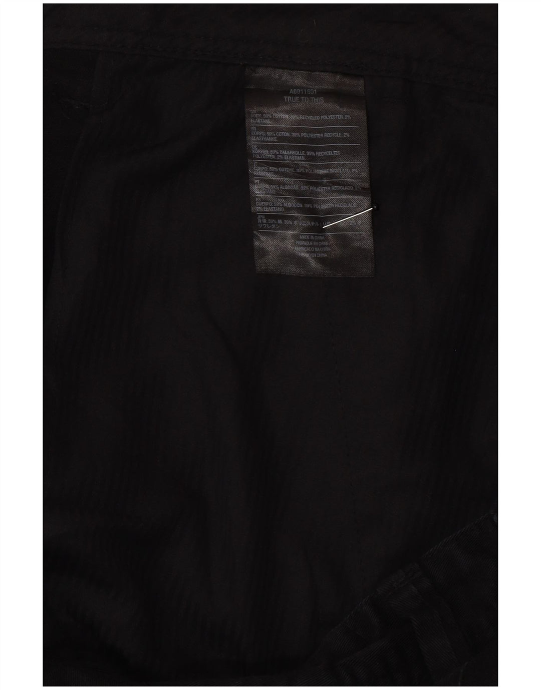 Volcom Herre Chino Shorts W40 XL Sort Bomuld