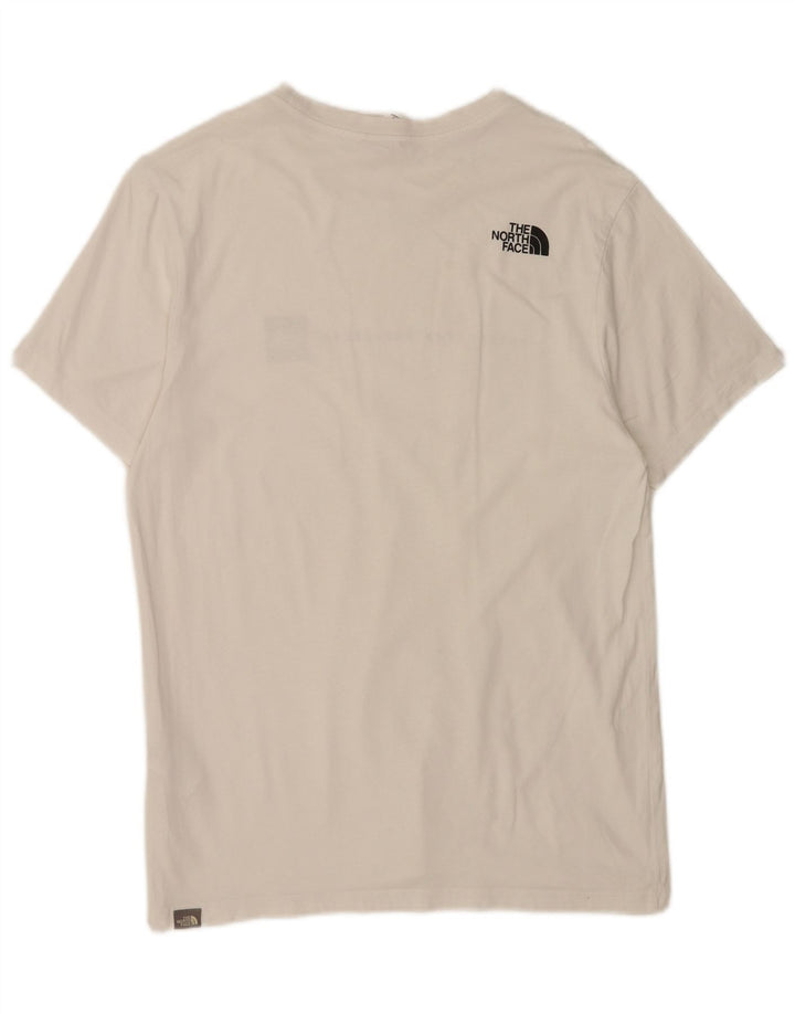 The North Face Herre T-Shirt Top Medium Hvid Bomuld
