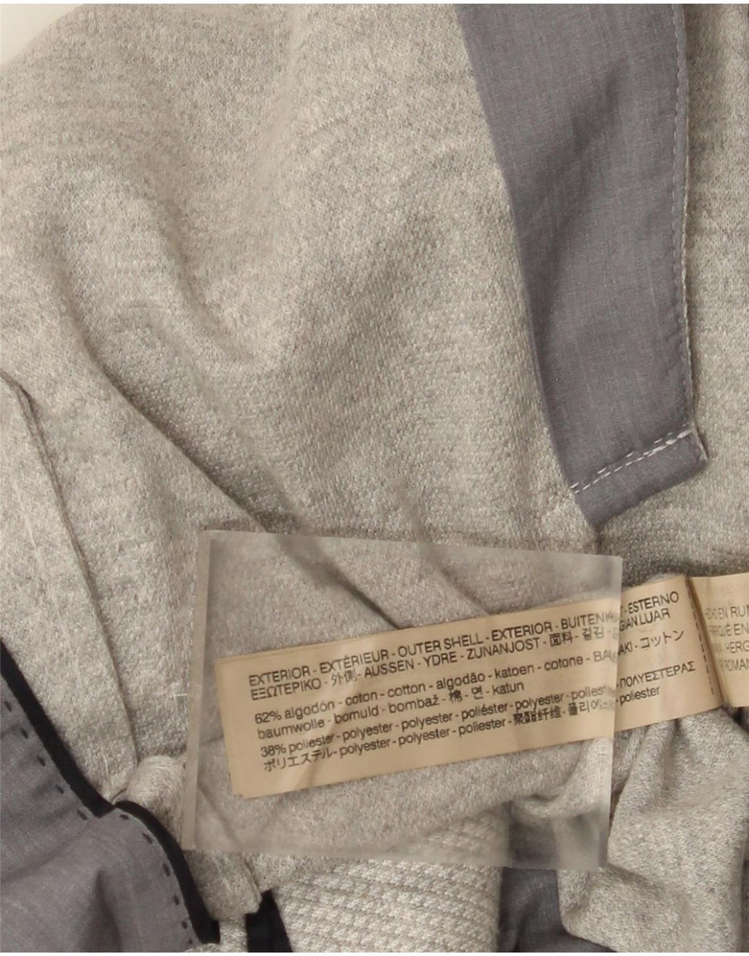 Massimo Dutti Herre 2-knaps blazerjakke EU 56 XL Grå Argyle/Diamond