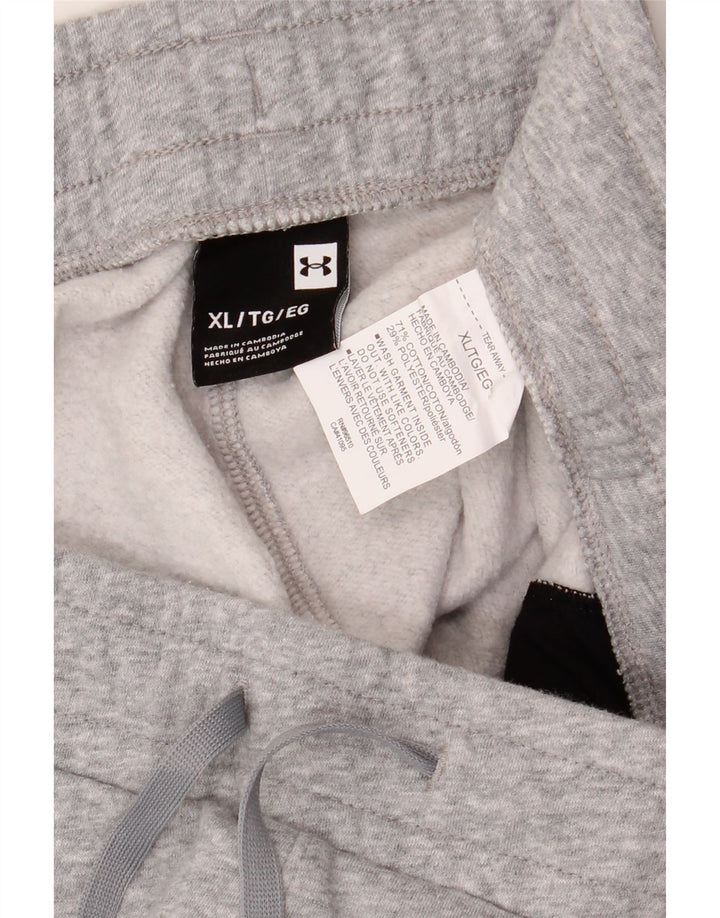 UNDER ARMOUR Herre træningsdragt Bukser Joggers XL Grå Bomuld