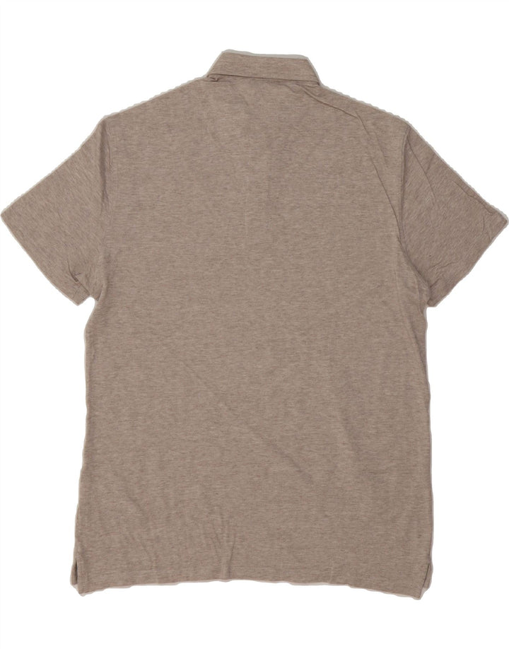 MASSIMO DUTTI Mens Polo Shirt XL Grey Cotton Vintage Massimo Dutti and Second-Hand Massimo Dutti from Messina Hembry 