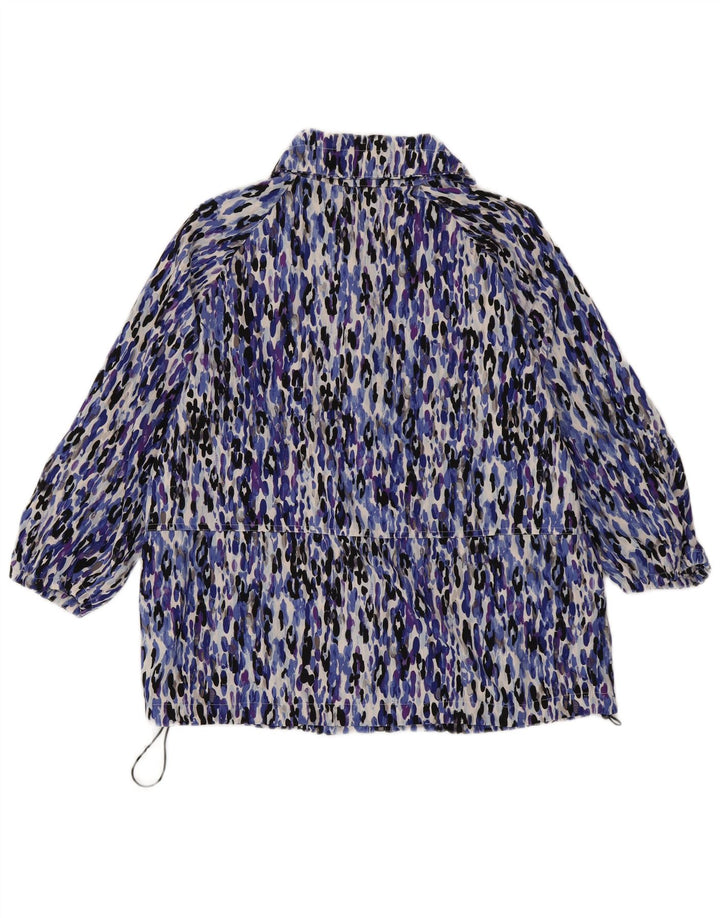 LAURA ASHLEY Dame vindjakke UK 18 XL Flerfarvet dyreprint