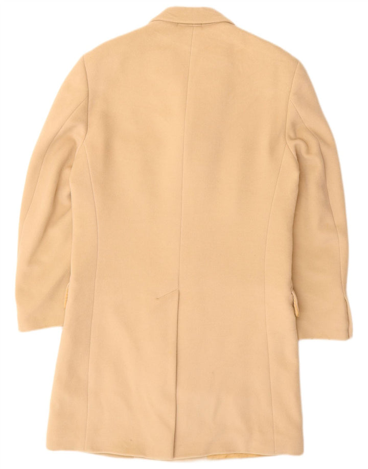 Pal Zileri Herre Overfrakke IT 46 Small Beige Virgin Wool