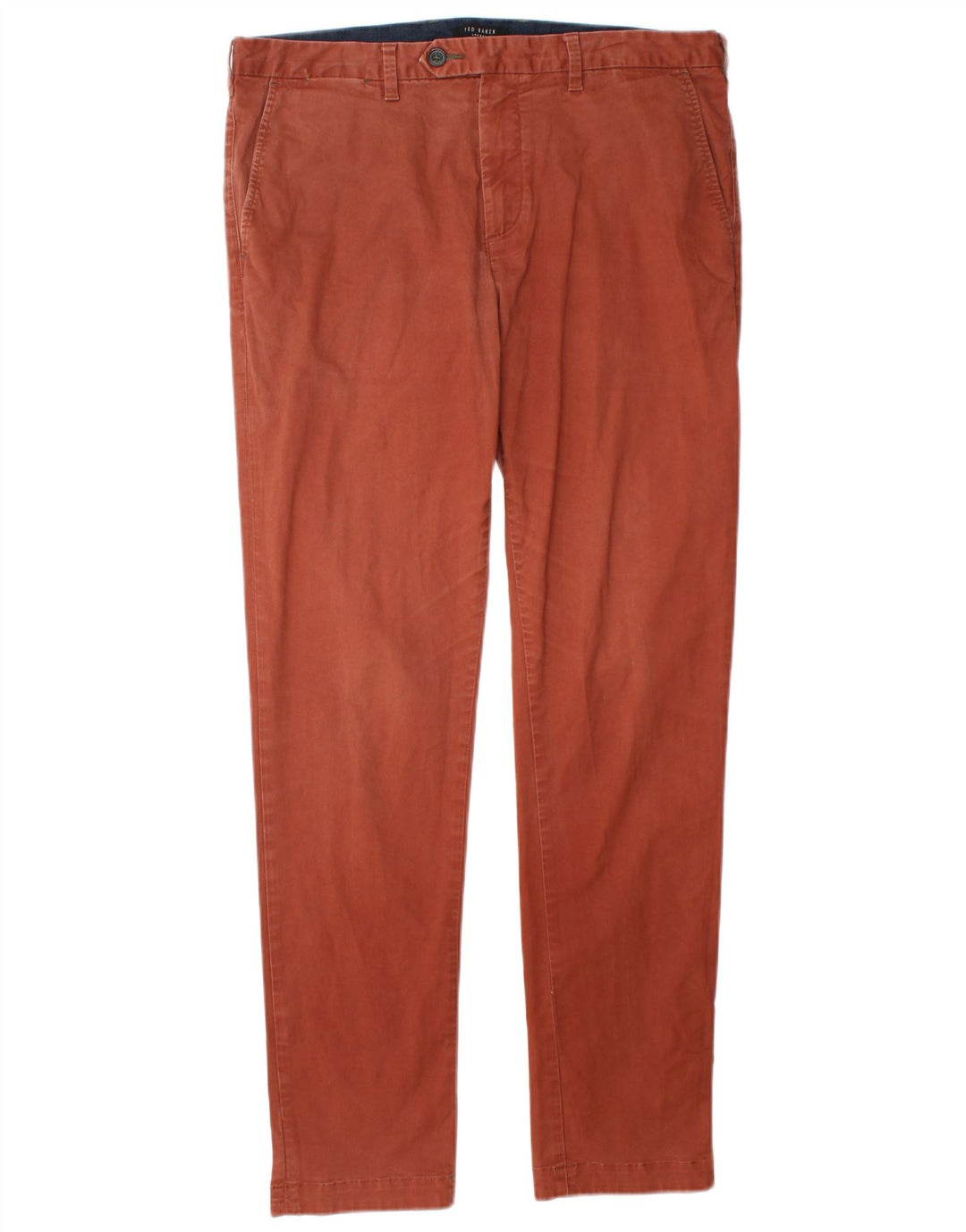 Ted Baker Herre Slim Chino Bukser W34 L33 Brun Bomuld