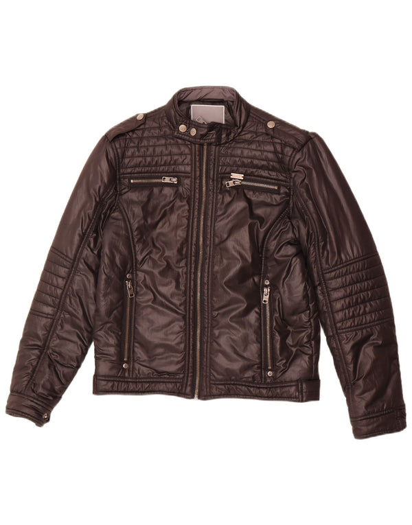 Lee Boys Military Polstret Jakke 11-12 År Sort Polyester