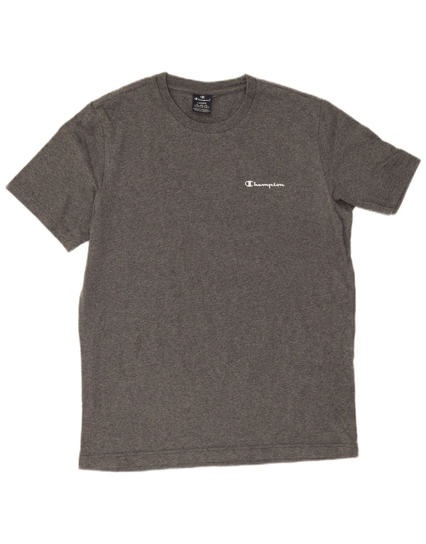 Champion Mens T-Shirt Top Large Grey