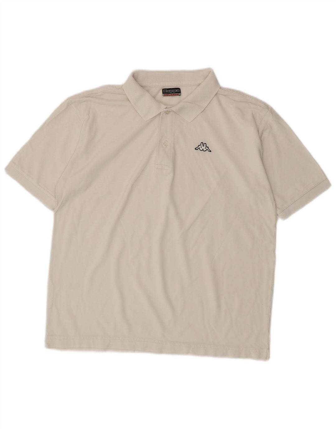 Kappa Polo Shirt til mænd 2XL Hvid