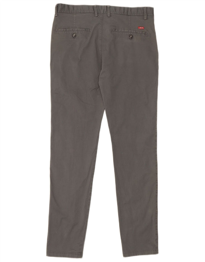 Levi's Slim Chino-bukser til mænd W32 L30 Grå