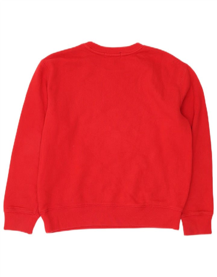Polo Ralph Lauren Drenge Sweatshirt Jumper 10-11 år Medium Rød Bomuld