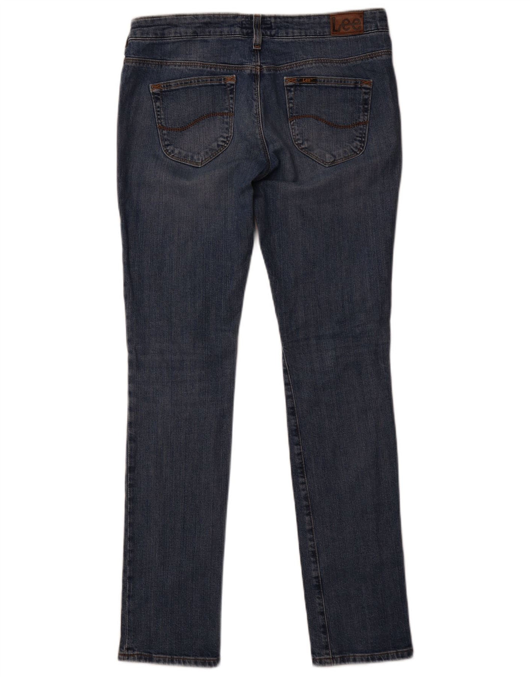 Lee Kvinder Norma Slim Jeans W32 L33 Blå Bomuld