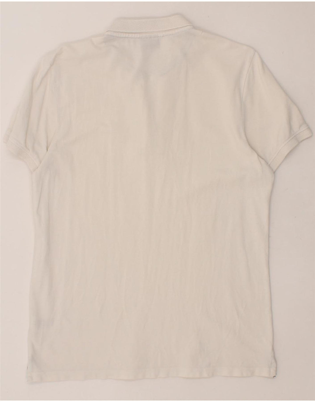 LEE Womens Polo Shirt UK 16 Large White Cotton Vintage Lee and Second-Hand Lee from Messina Hembry 