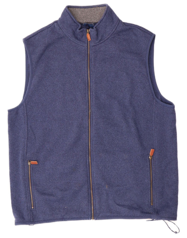 Vineyard Vines Herre Ærmeløs træningsdragt Topjakke XL Blue Flecked Preppy