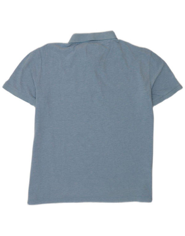 Nautica Herre Slim Fit Polo Shirt XL Blå Bomuld