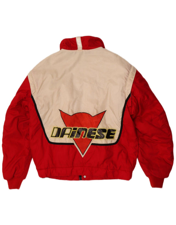 Dainese Herre Graphic Racer Jacket EU 52 Large Red Colourblock Polyamid